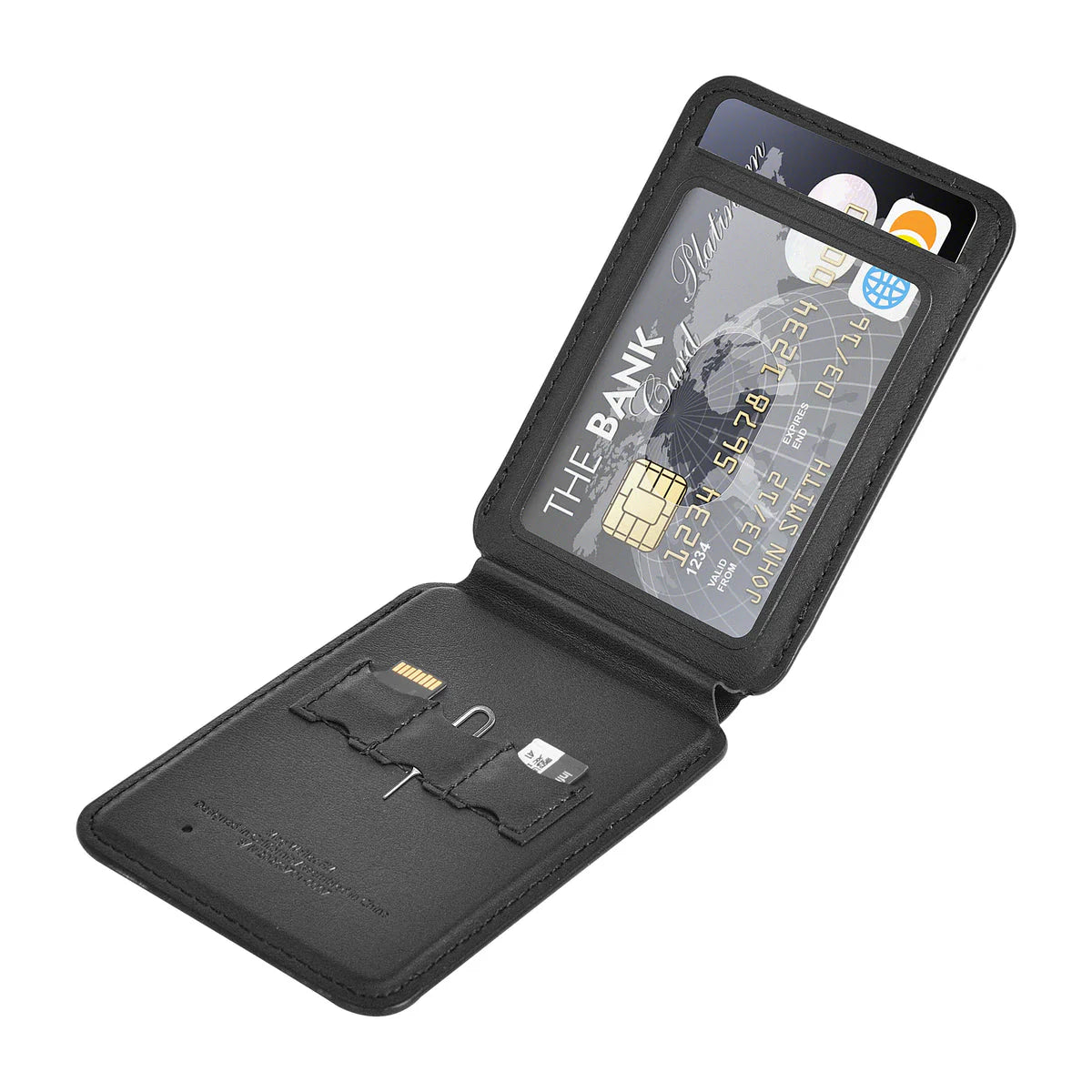 Porte-cartes MagSafe avec Localisation en Cuir – WIWU Mag Wallet FM MW-005