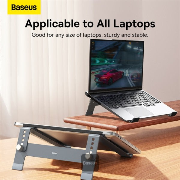 support pliable laptop Baseus pour bureau télétravail Tunisie