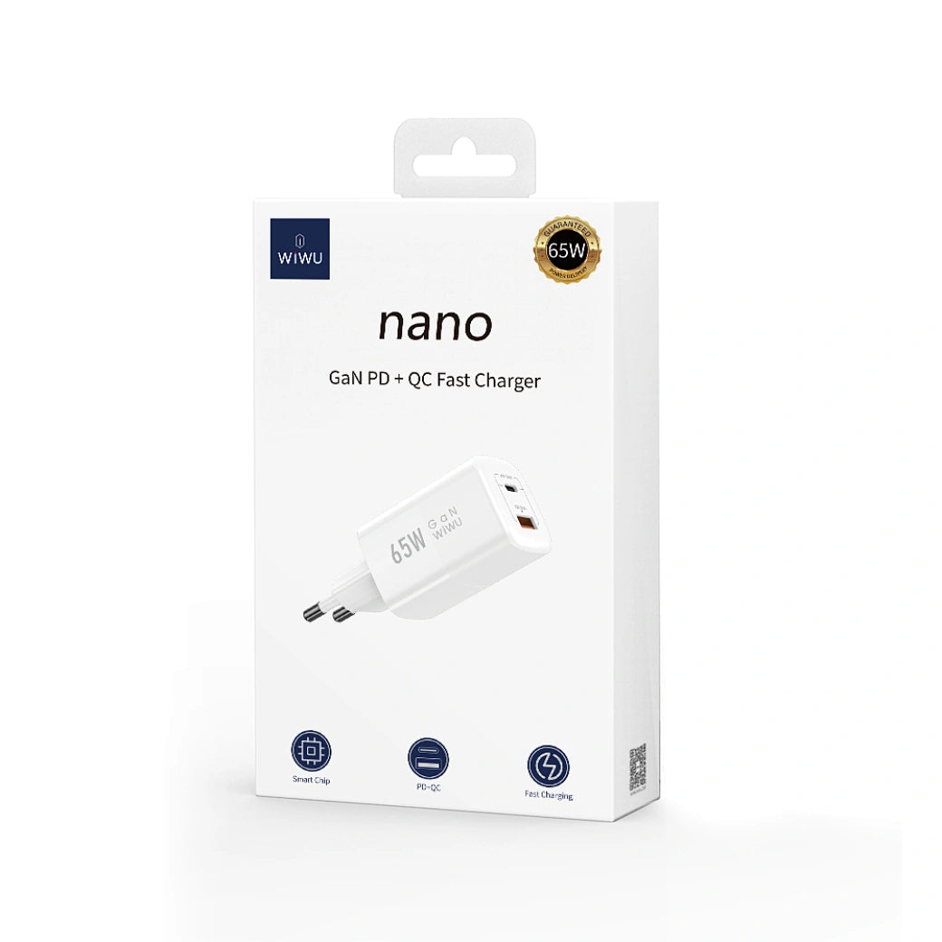 Chargeur WiWU sécuritaire pour smartphones, tablettes, laptops