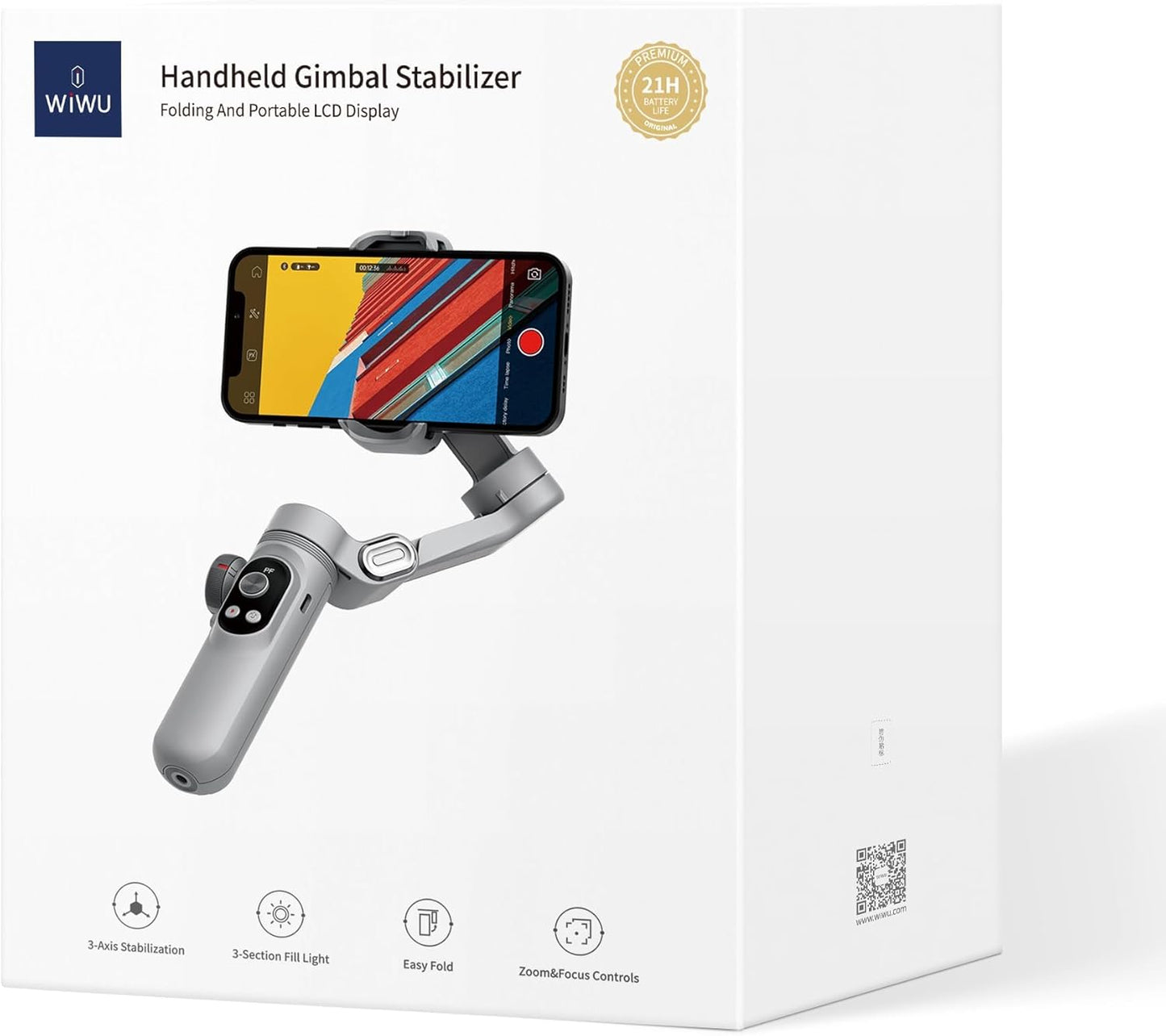 Stabilisateur Télephone Gimbal Portatif WiWU Wi-SE007