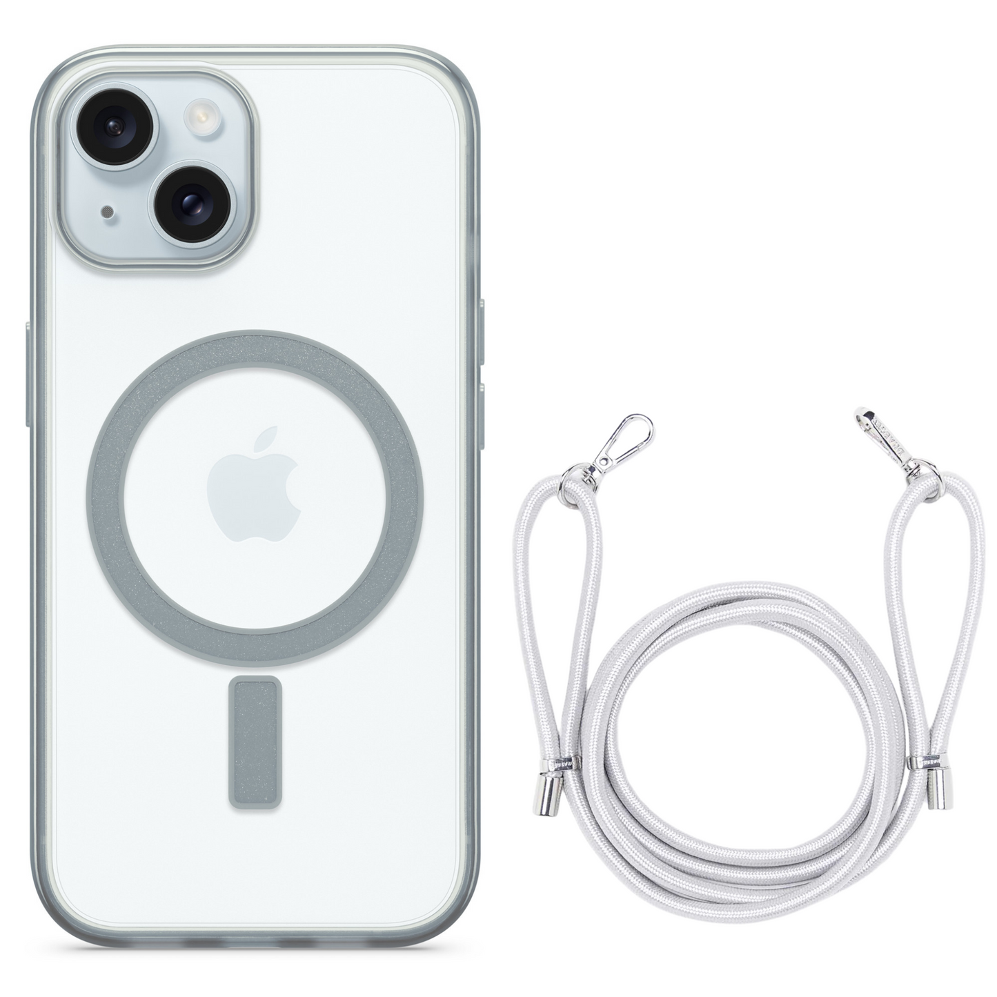 cache iPhone MagSafe design original transparent Tunisie