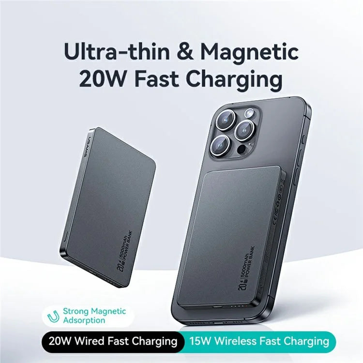 Power Bank Magnétique USAMS CD231 - 5000mAh – 20W Fast Charging