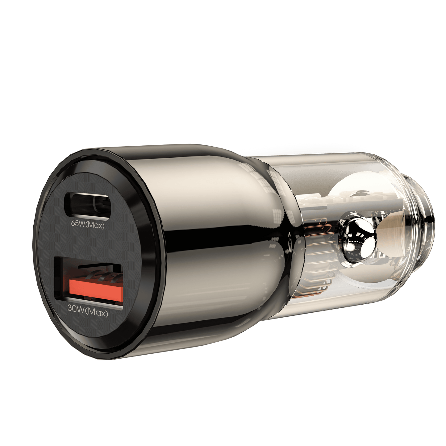 Chargeur Allume-Cigare WiWU Geek 95W – USB-C + USB-A Rapide