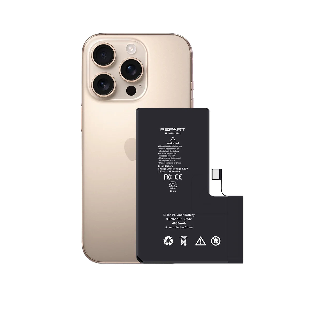 Batterie iPhone Apple authentique — 0 cycle de charge
