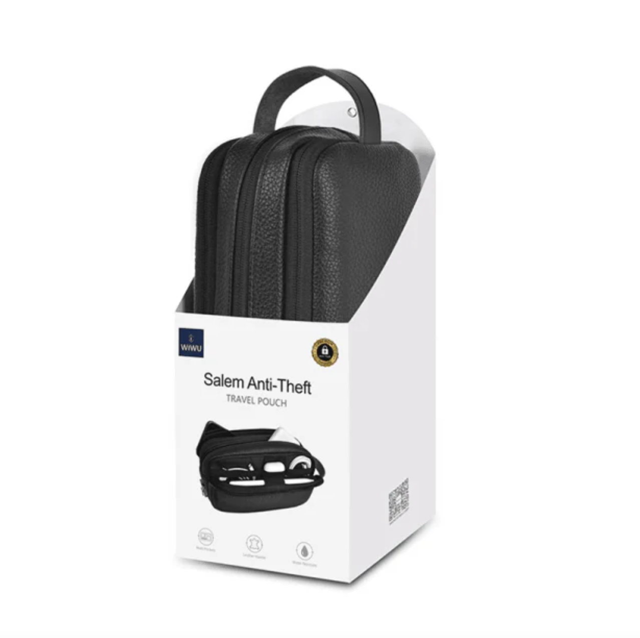 WIWU Salem Travel Pouch avec Verrouillage à Code