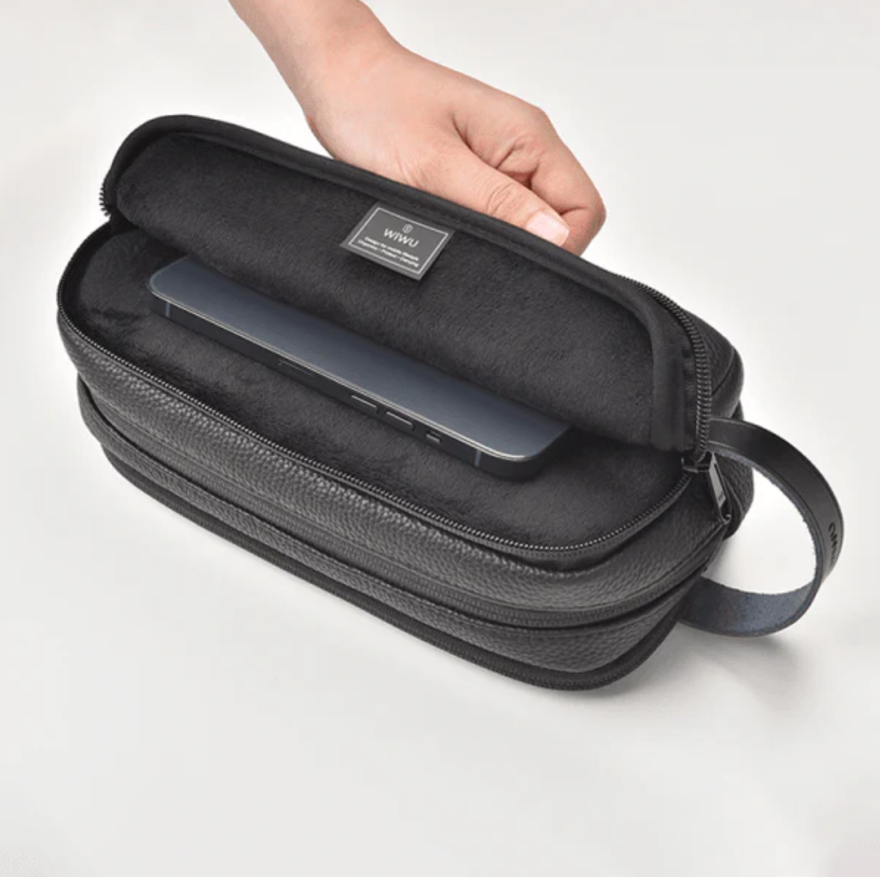 WIWU Salem Travel Pouch avec Verrouillage à Code