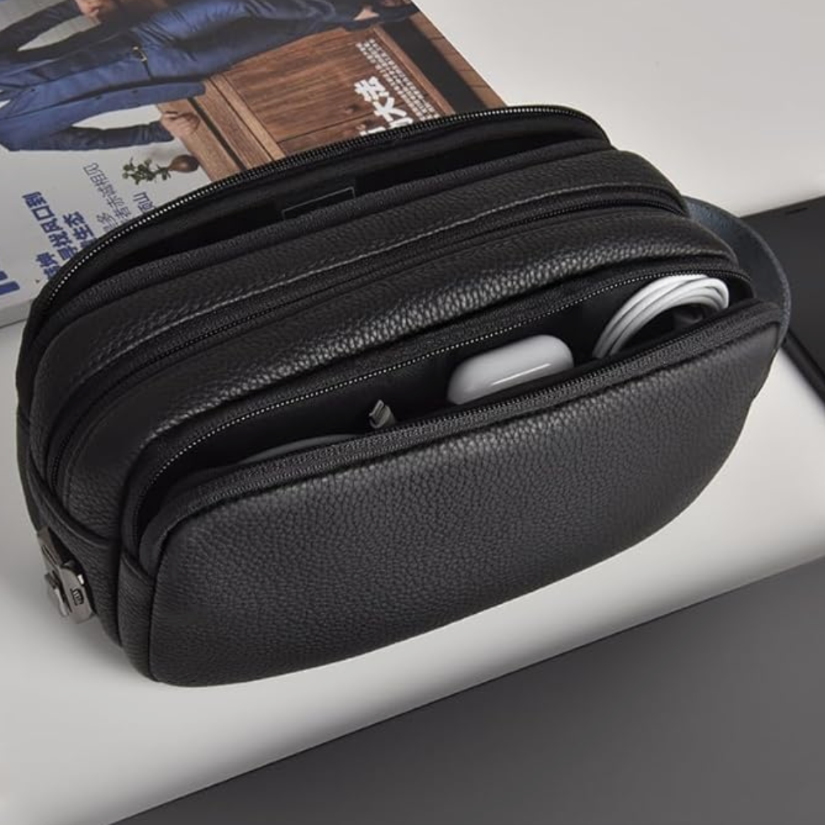 WIWU Salem Travel Pouch avec Verrouillage à Code