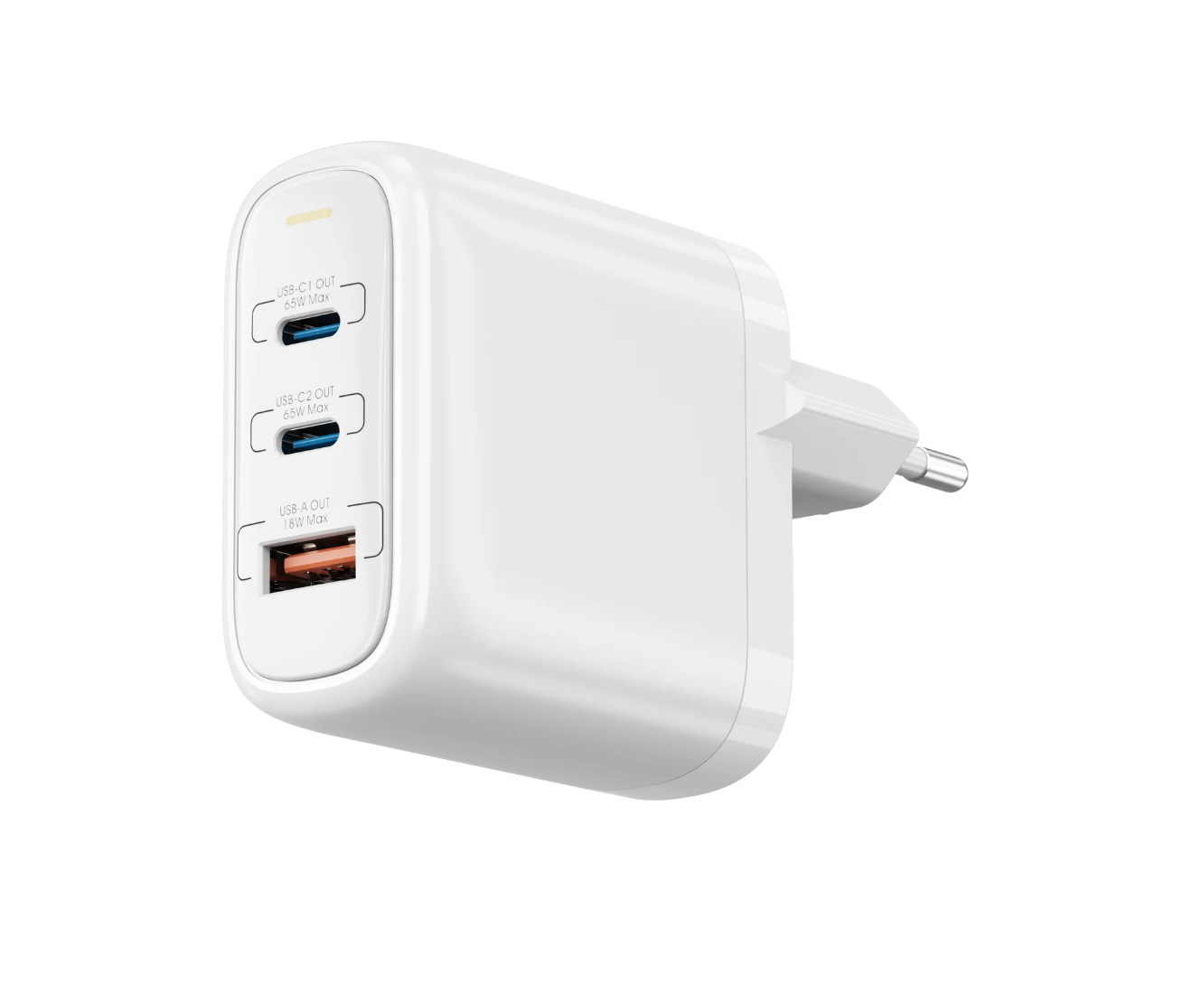 Chargeur WiWU Ark 65 W – GaN, 3 Ports