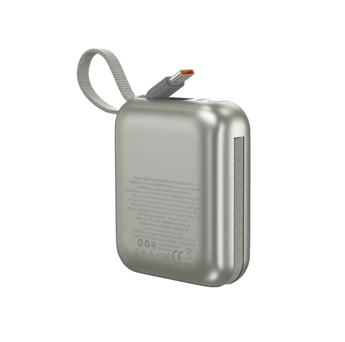 WiWU Galaxy Pro Power Bank AS-181 10000mAh 35w