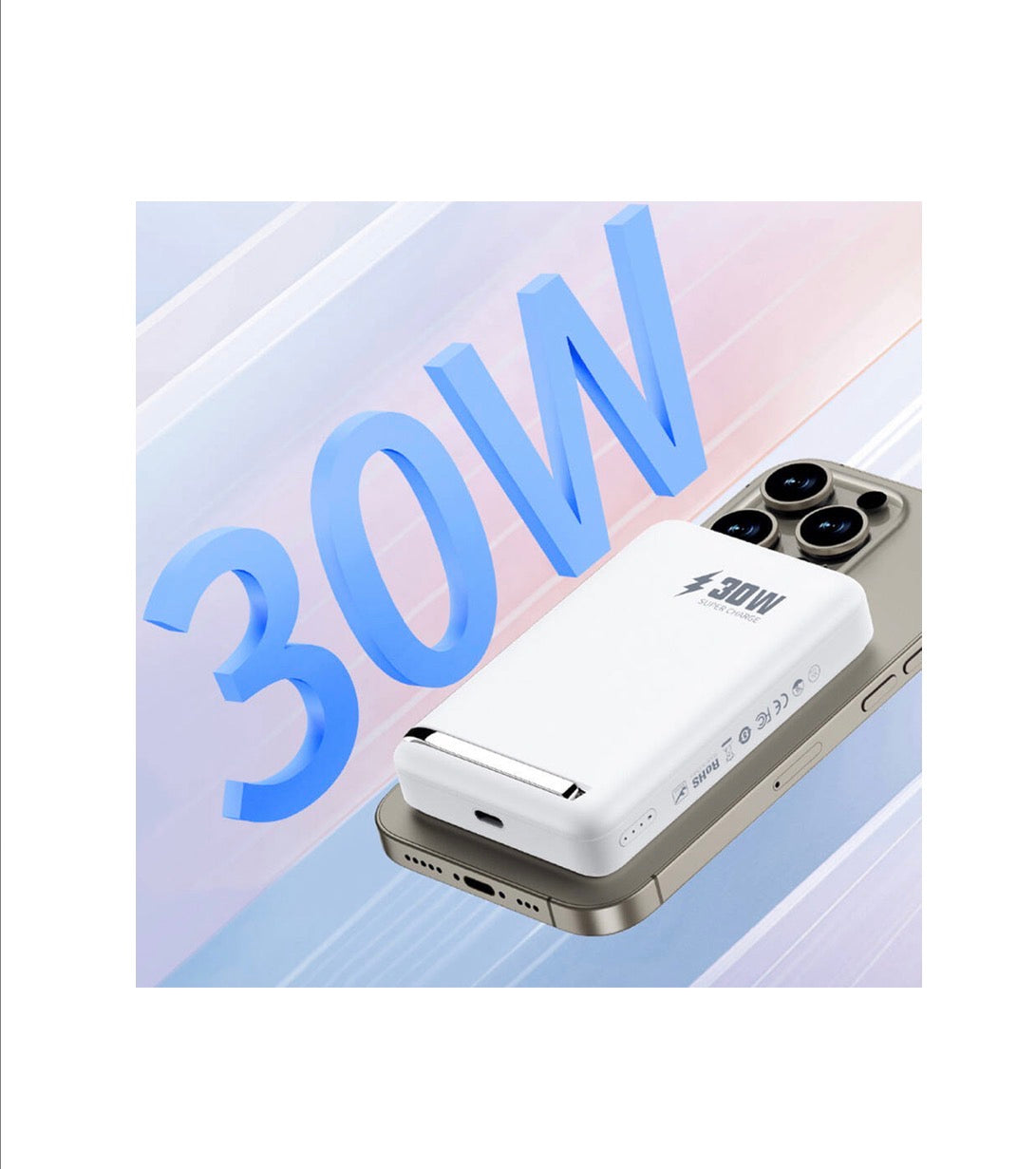 WiWU Wi-P031 Qi2 30W 10000mAh Magsafe Power Bank