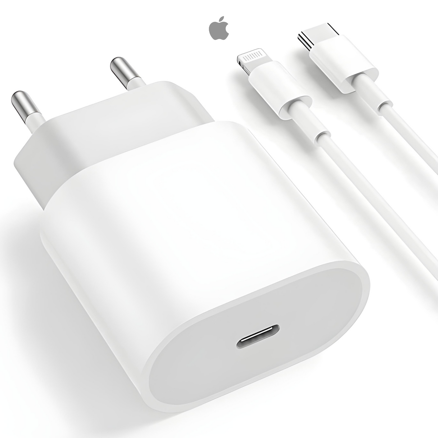chargeur rapide iPhone câble Type-C Lightning haute qualité