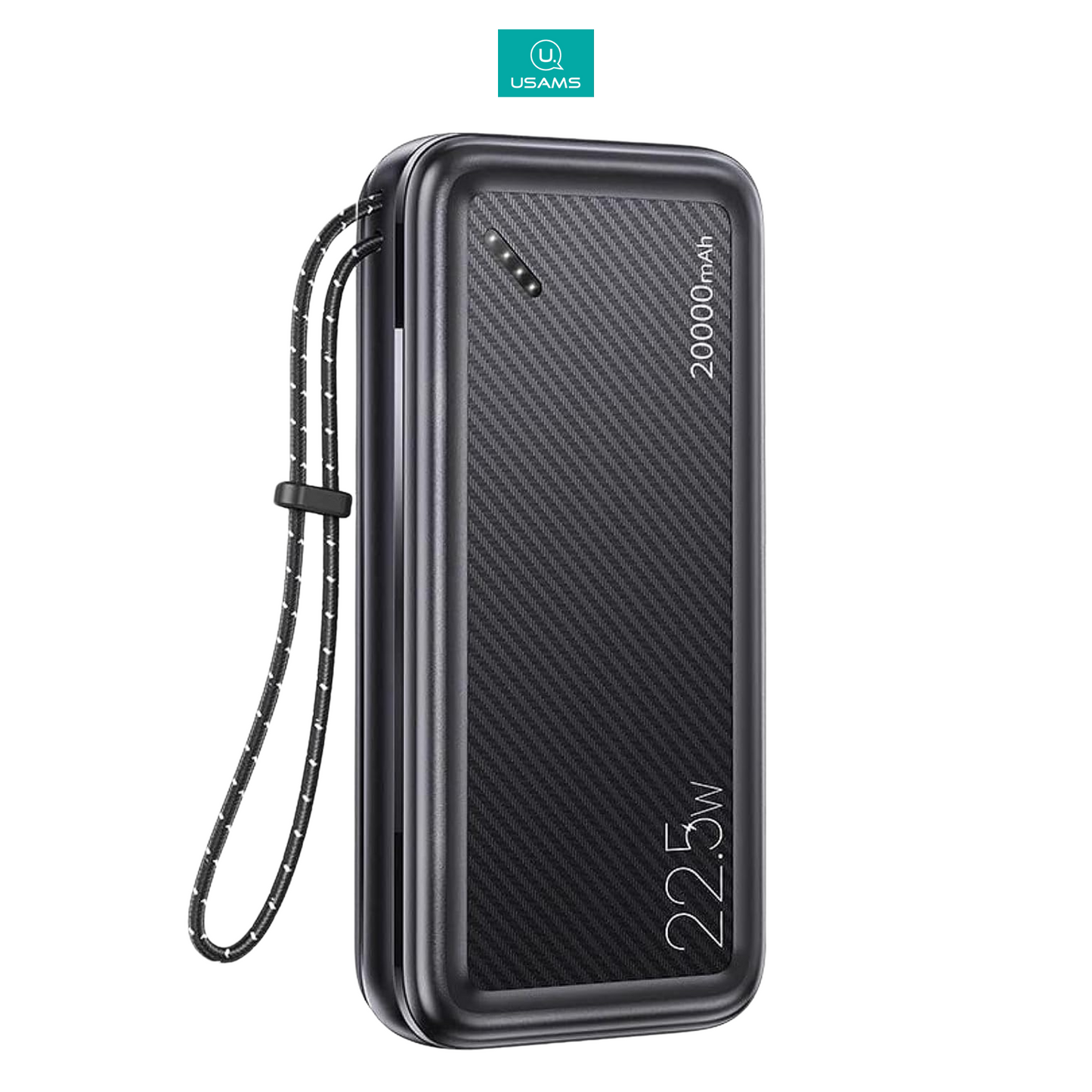 power bank USAMS 20000mAh 22.5W charge rapide Tunisie