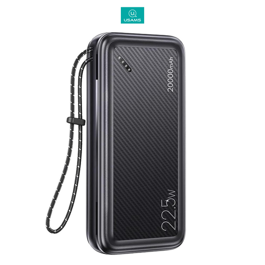 power bank USAMS 20000mAh 22.5W charge rapide Tunisie