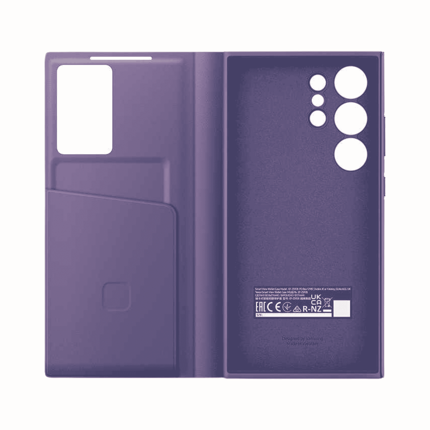 Étui Smart View Wallet Galaxy S24 Ultra