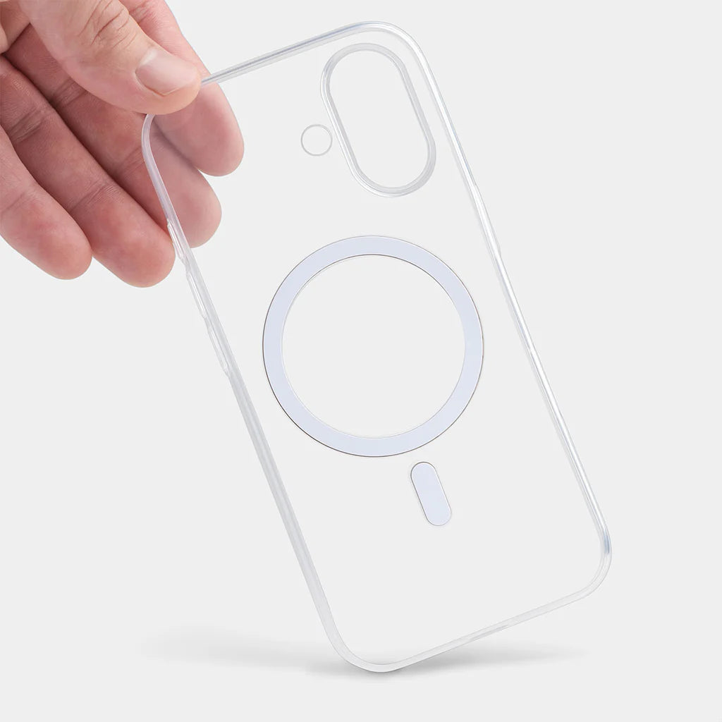 Cache iPhone Transparent avec MagSafe