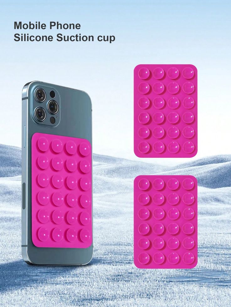 Support téléphone à ventouse silicone