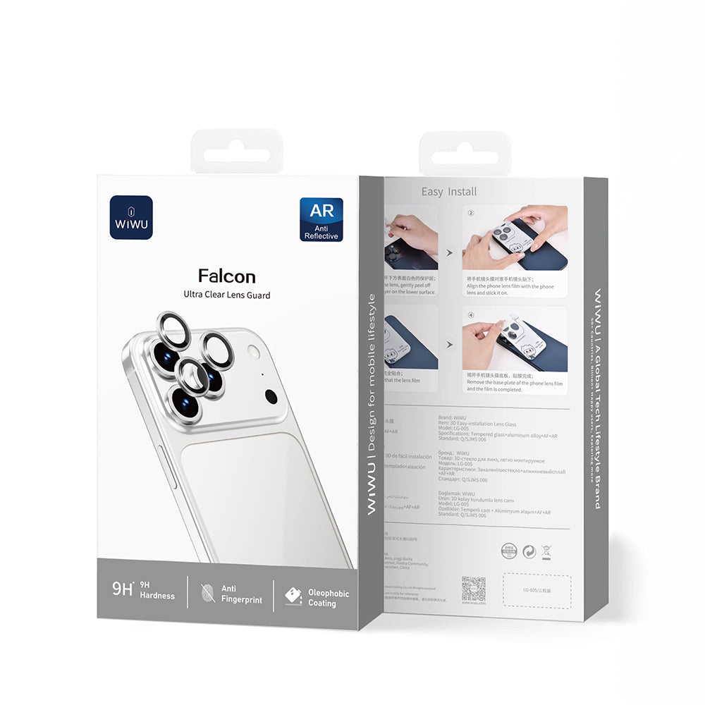 Protecteur lentille anti-reflet iPhone 17 Pro Max WiWU