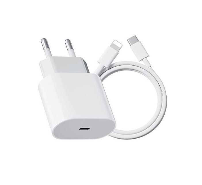 accessoires Apple iPhone adaptateur 20W câble 1m Tunisie