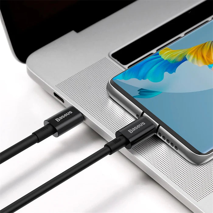 Câble Baseus Type-C vers Type-C 100W PD Fast Charging
