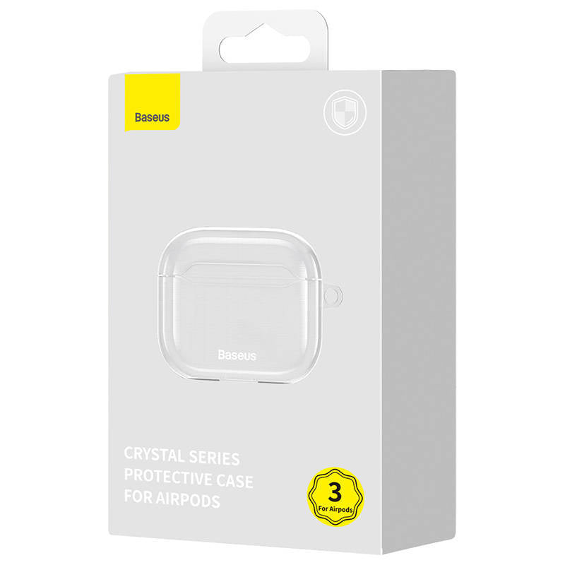 Cache de Protection Transparente Baseus Crystal Series pour AirPods Pro 2