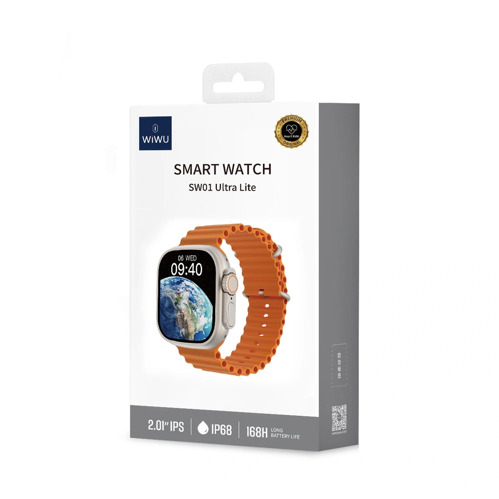 WiWU Smart Watch SW01 Ultra Lite