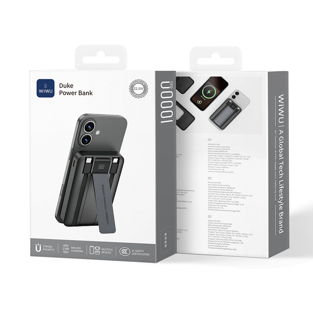 Power Bank MagSafe WiWU 10000mAh