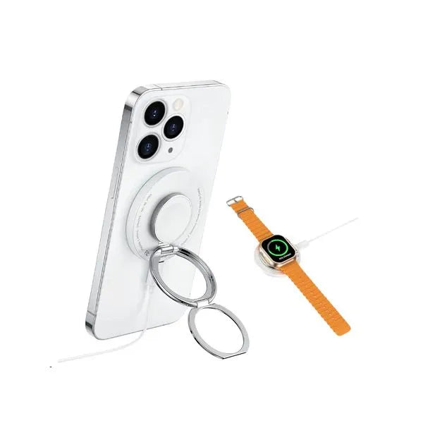 chargeur sans fil 3-en-1 WiWU MagSafe iPhone AirPods Apple Watch Tunisie