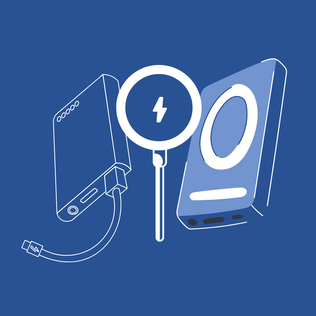 Chargeurs Sans Fil & Power Banks MagSafe Tunisie – Rapides & Pratiques