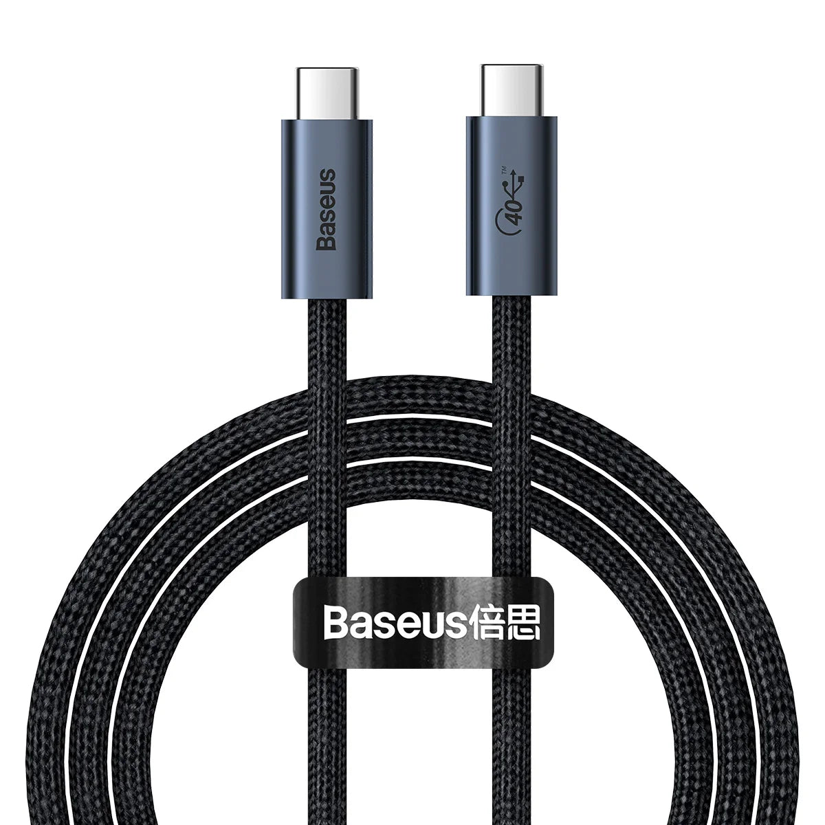 cable usb c 100w baseus usb4 tunisie charge rapide macbook
