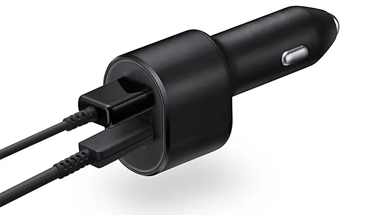 chargeur voiture samsung 45w usb c super fast charging tunisie