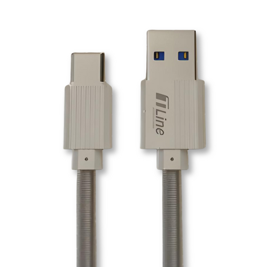 câble USB-C TLINE 1m charge rapide 3.1A Tunisie