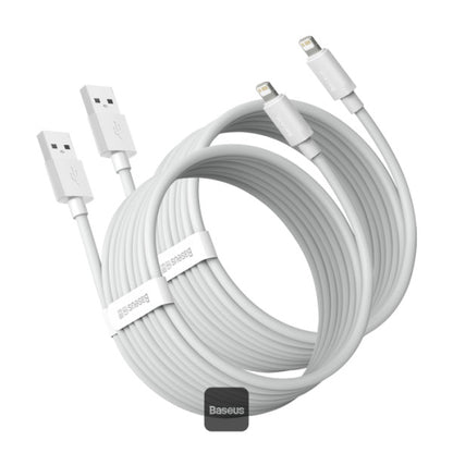 câble Lightning iPhone rapide Baseus lot de 2 Mamba Store