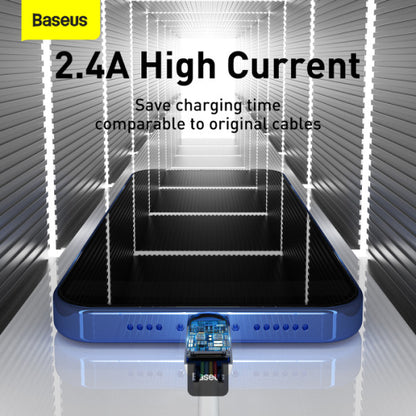 Pack de 2 Câbles Baseus  USB vers Lightning 2.4A