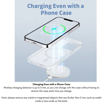Chargeur Sans Fil MagSafe 3 en 1 WiWU 15W