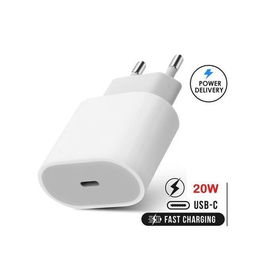 adaptateur USB-C 20W charge rapide iPhone Tunisie