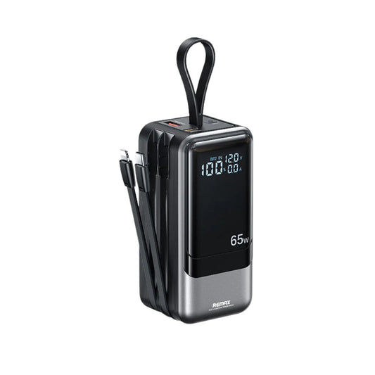 Power Bank REMAX 20000mAh 65W avec Câbles Integrés
