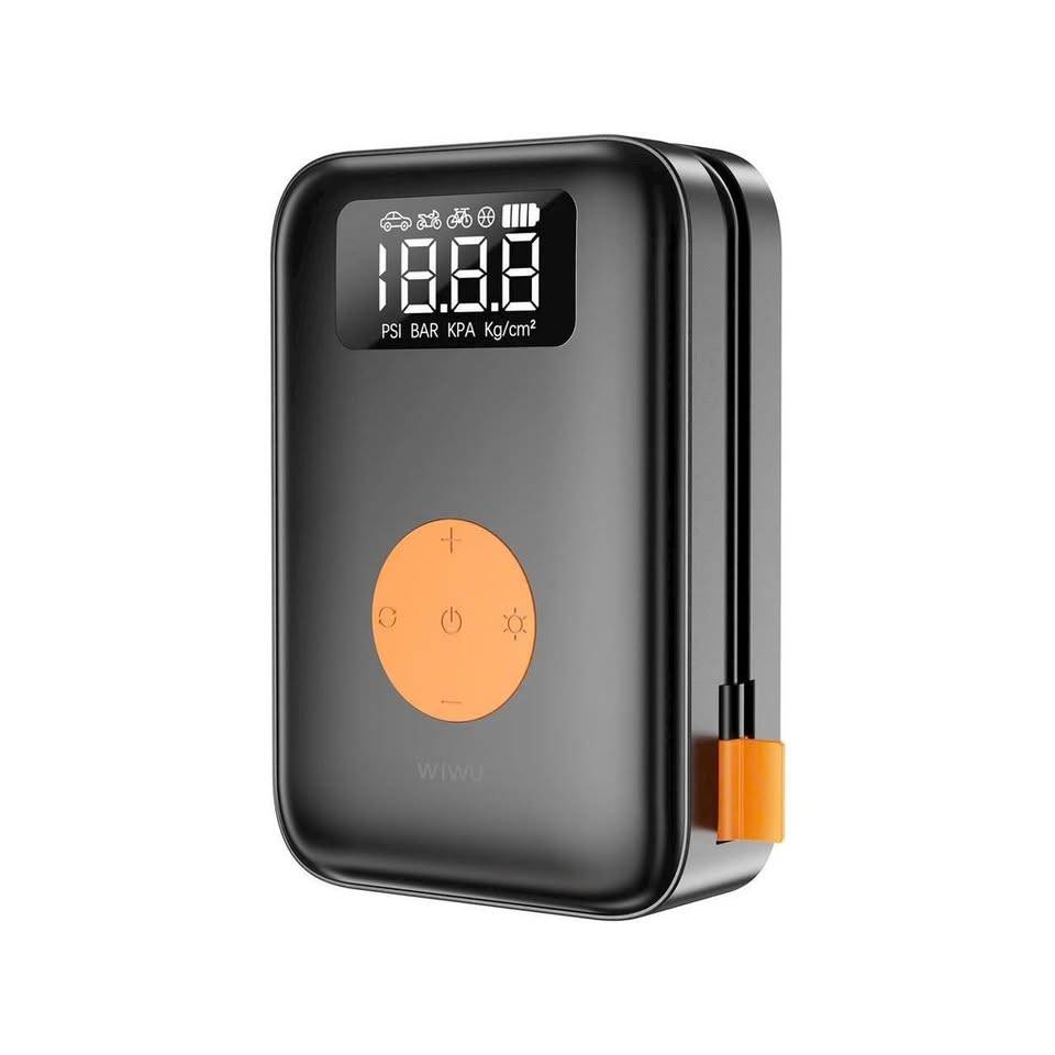 Compresseur d’air portable WiWU WI-AI003 avec power bank intégrée