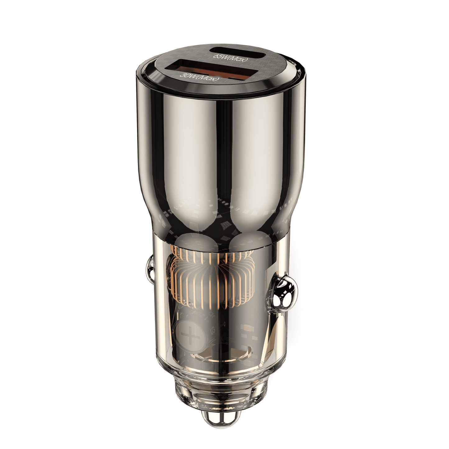 Chargeur allume-cigare WiWU transparent puissant
