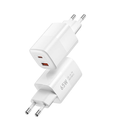 Chargeur WiWU 65 W GaN double port USB-C & USB-A