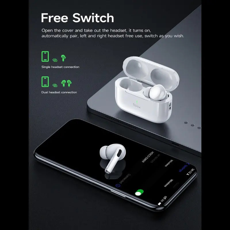 Hoco EW59 - Écouteurs Bluetooth Sans Fil