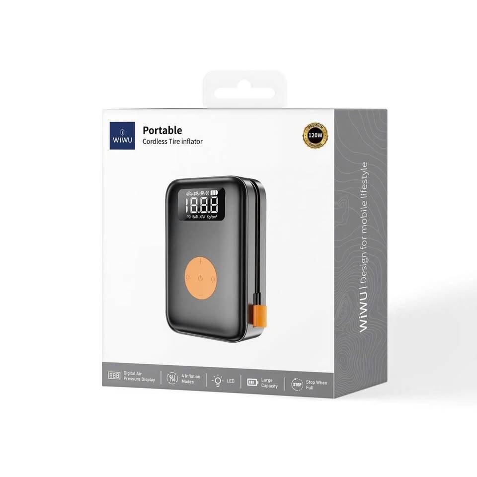 WiWU WI-AI003 compresseur d’air rechargeable portable