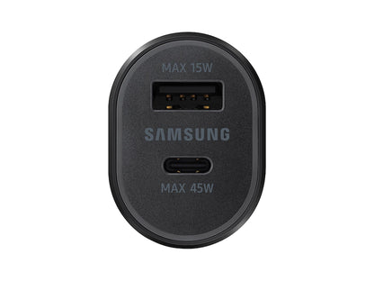 chargeur allume cigare samsung dual usb c usb a voiture rapide