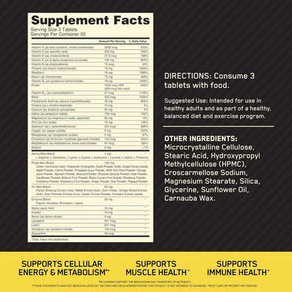 OPTIMUM NUTRITION OPTI-MEN 150CAPS