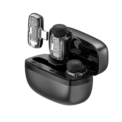 Microphone WiWU Duo sans fil ANC pour smartphone et caméra