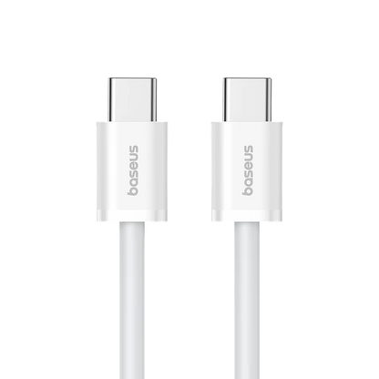 câble Baseus USB-C vers USB-C 100W charge rapide Tunisie