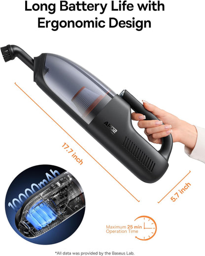 Aspirateur Portable Baseus AP02 - Nettoyage Puissant pour Maison & Voiture