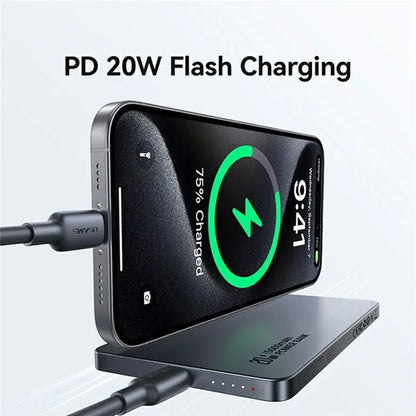 Power Bank Magnétique USAMS CD231 - 5000mAh – 20W Fast Charging