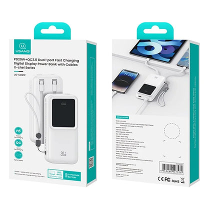 Power Bank USAMS 30000mAh - 20W Fast
