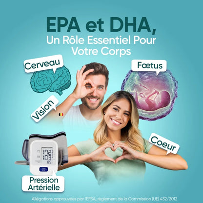 Oméga-3 Huile de Poisson en capsules molles