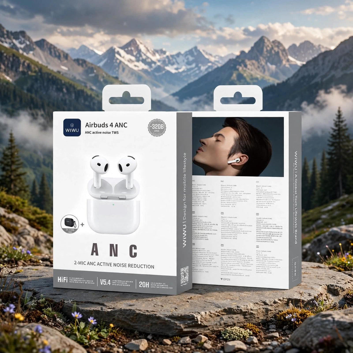 WiWU Airbuds 4 ANC TWS Earbuds